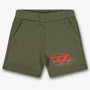 Diesel Baby Boys Shorts In Army