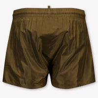 Dsquared2 Kids Boys Swimwear In Army