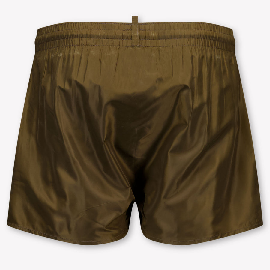 Dsquared2 Kids Boys Swimwear In Army