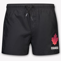 Dsquared2 Kids Boys Swimwear In Black
