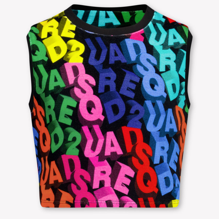 Dsquared2 Girls T-Shirt in Black