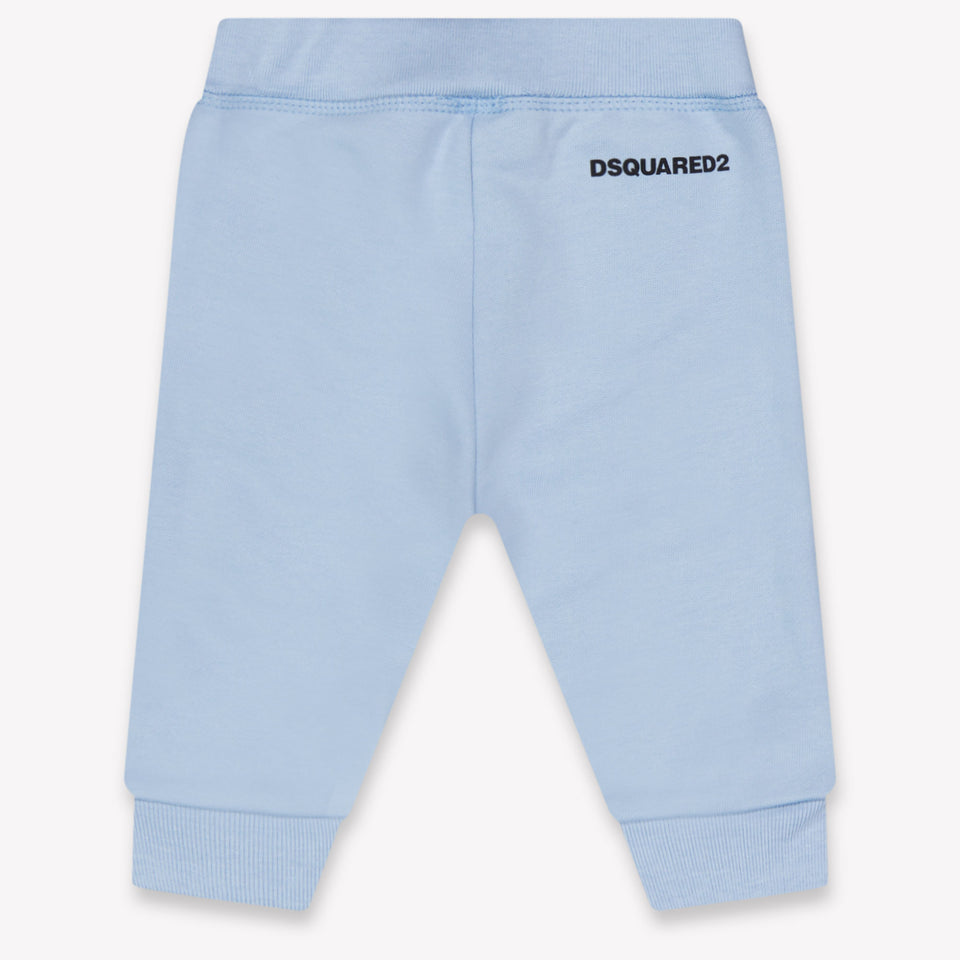 Dsquared2 Baby Boys Pants In Light Blue