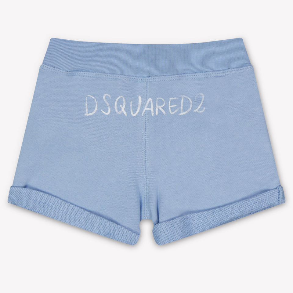 Dsquared2 Baby Jongens Shorts In Licht Blauw
