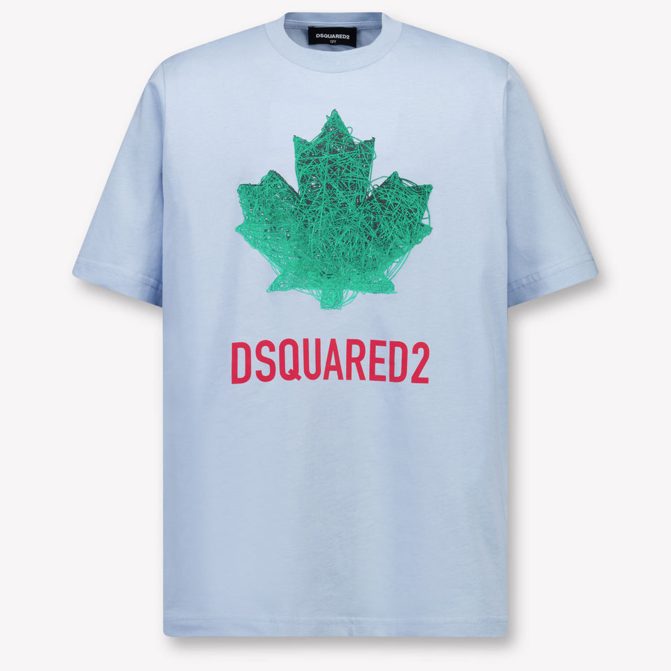 Dsquared2 Kids Boys T-Shirt In Light Blue