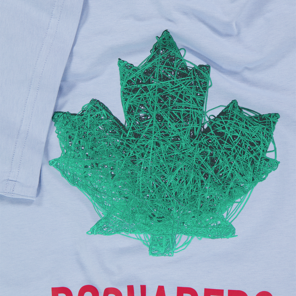 Dsquared2 Kids Boys T-Shirt In Light Blue