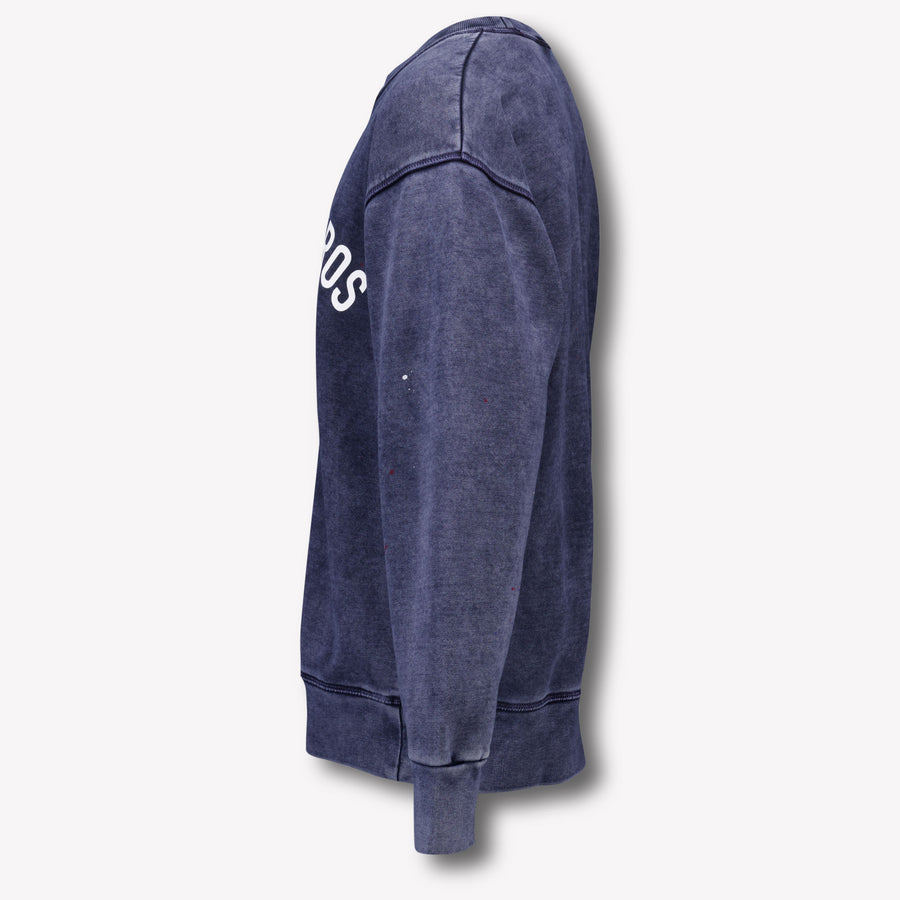 Dsquared2 Kids Boys Sweater In Dark Blue