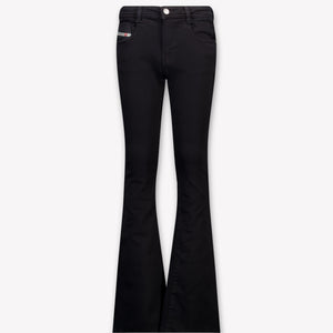 Diesel Kids Girls Jeans In Black