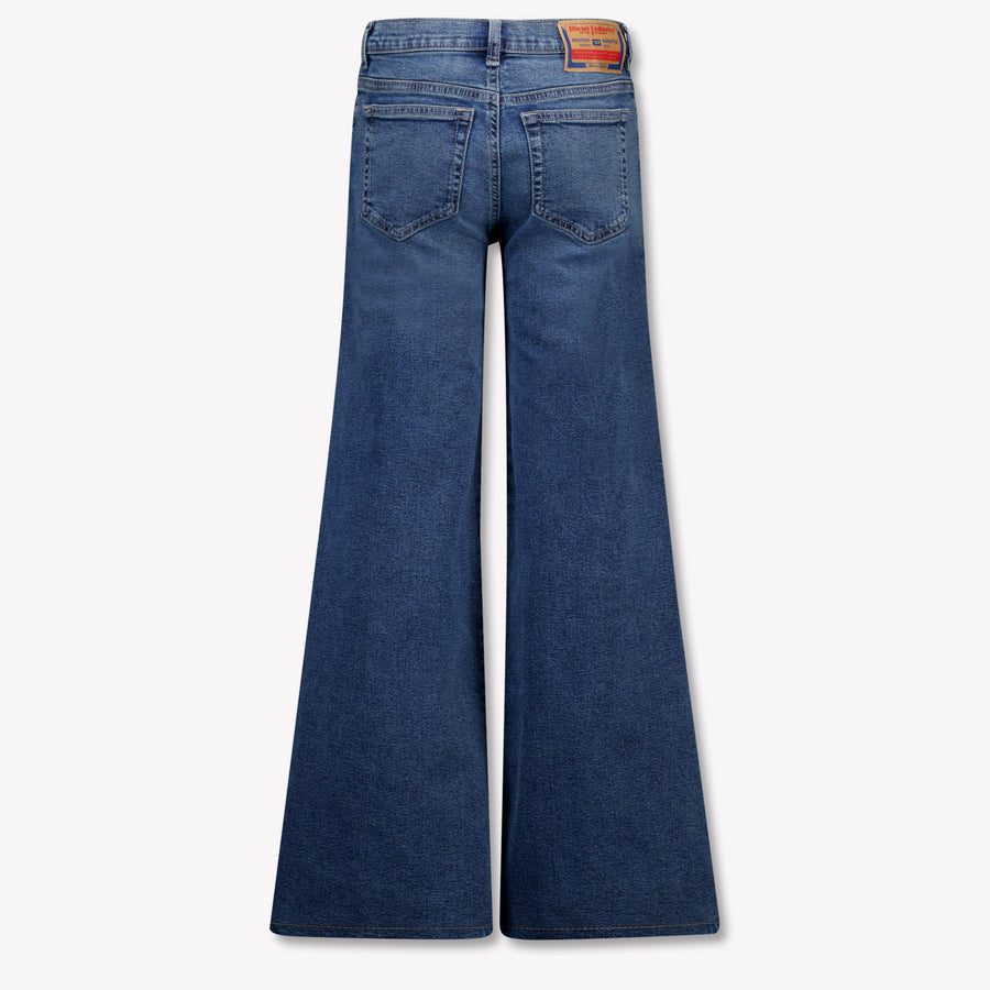 Diesel Kinder Meisjes Jeans In Blauw
