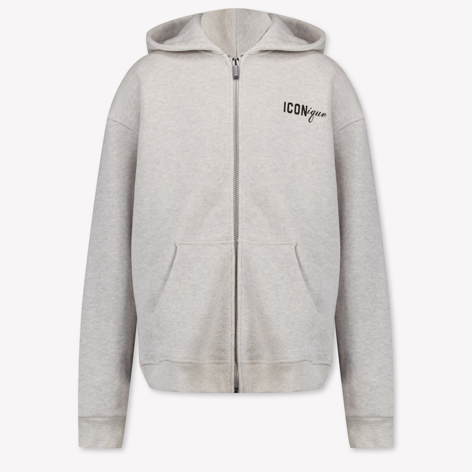 Dsquared2 Kids Unisex Cardigan In Light Gray