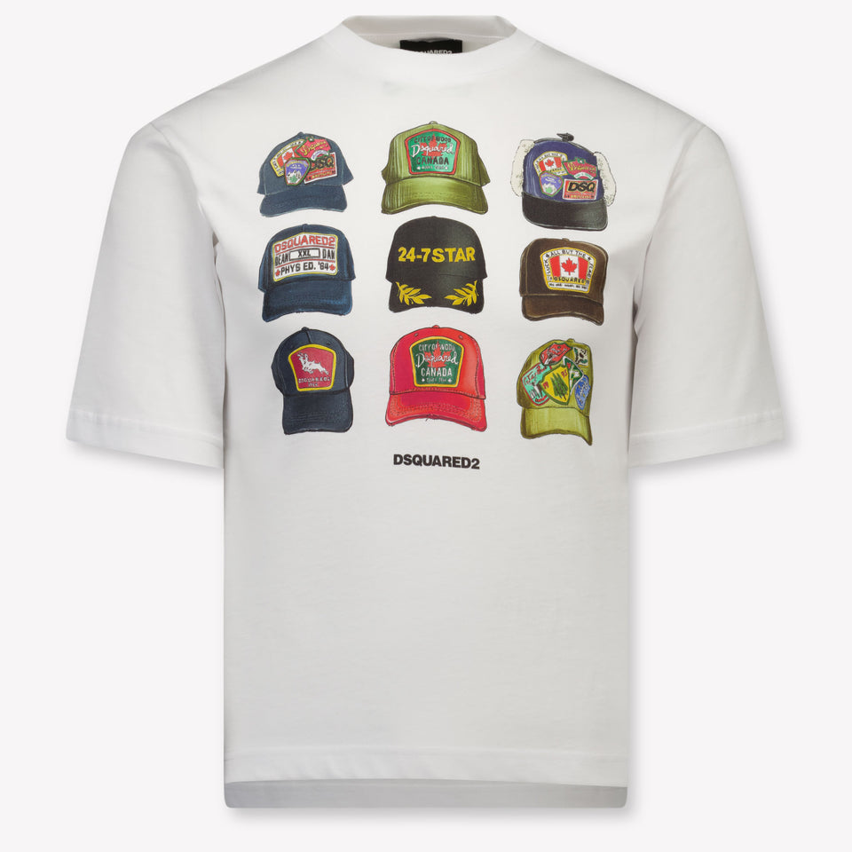 Dsquared2 Kids Unisex T-Shirt In White