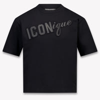 Dsquared2 Kids Unisex T-Shirt In Black