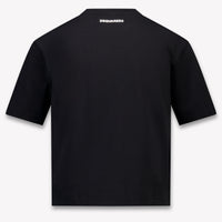 Dsquared2 Kids Unisex T-Shirt In Black