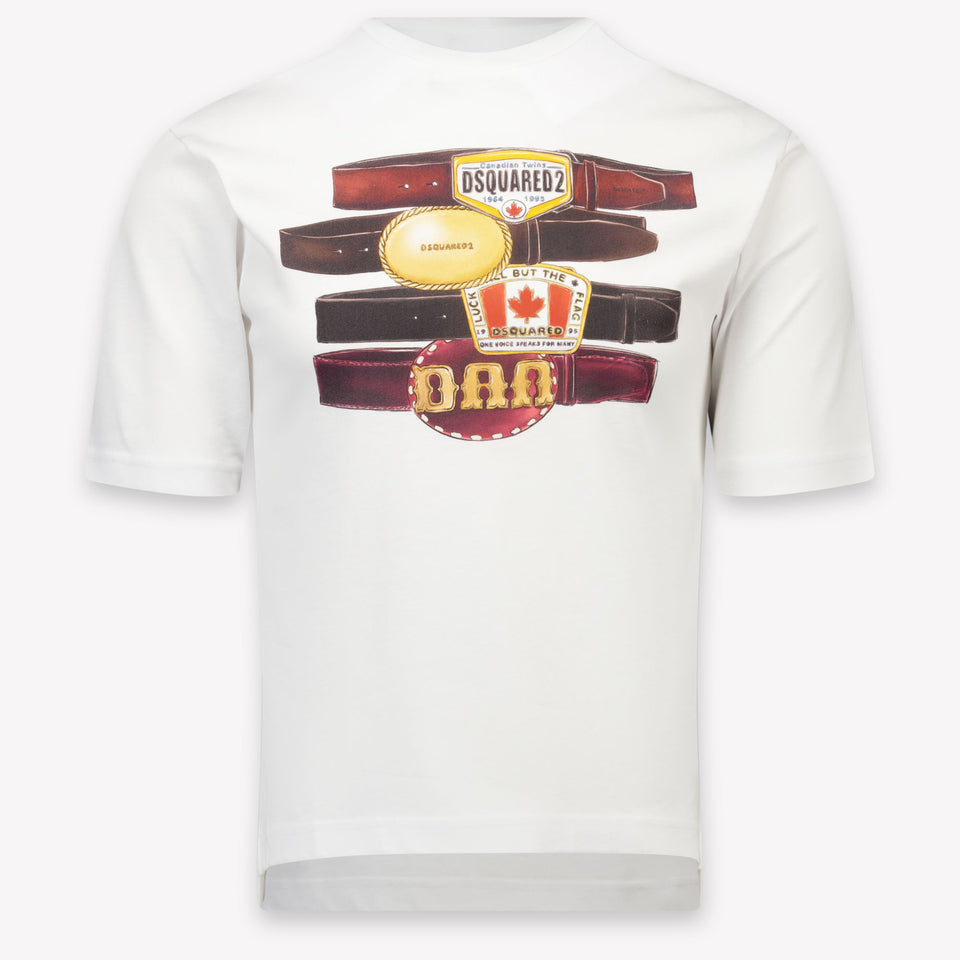 Dsquared2 Kids Unisex T-Shirt In White