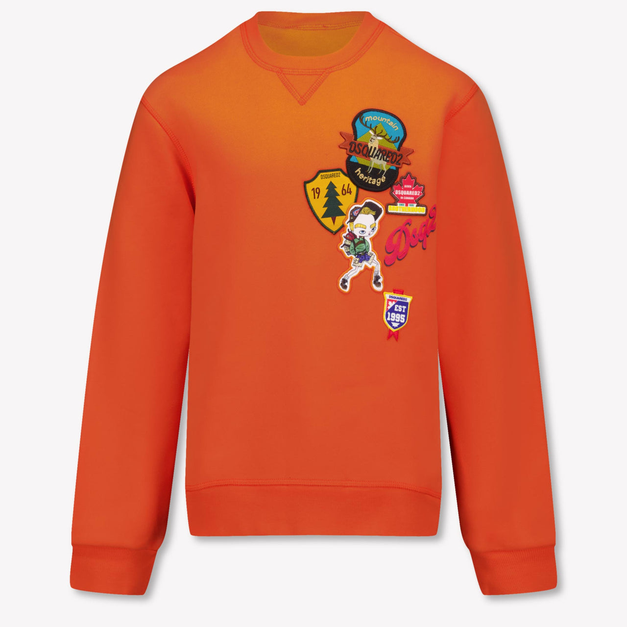 Dsquared2 Kinder Jongens Trui In Oranje