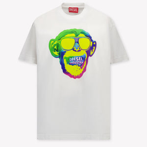Diesel Boys T-Shirt in White