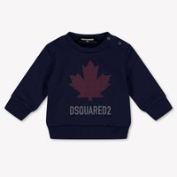 Dsquared2 Baby Boys Sweater In Navy
