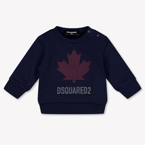 Dsquared2 Baby Boys Sweater In Navy
