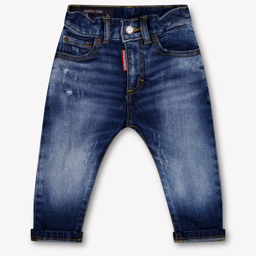 Dsquared2 Baby Jongens Jeans In Blauw