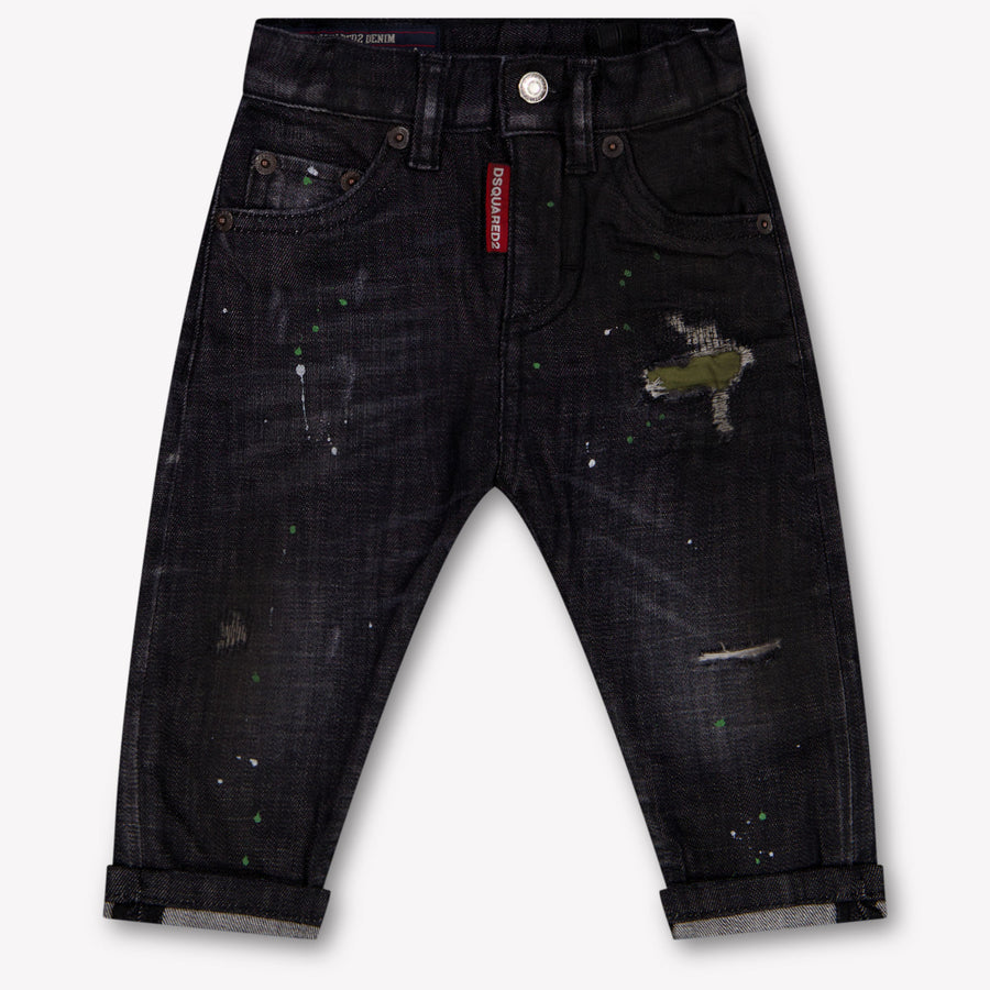 Dsquared2 Baby Jongens Jeans In Zwart