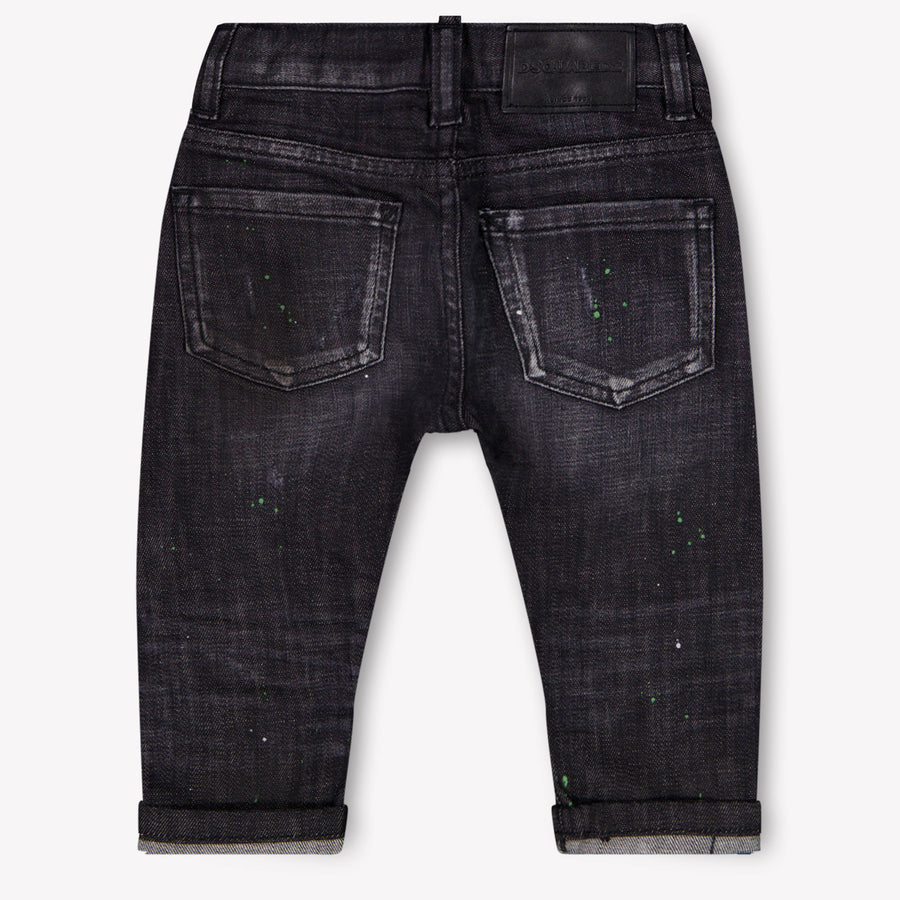 Dsquared2 Baby Jongens Jeans In Zwart
