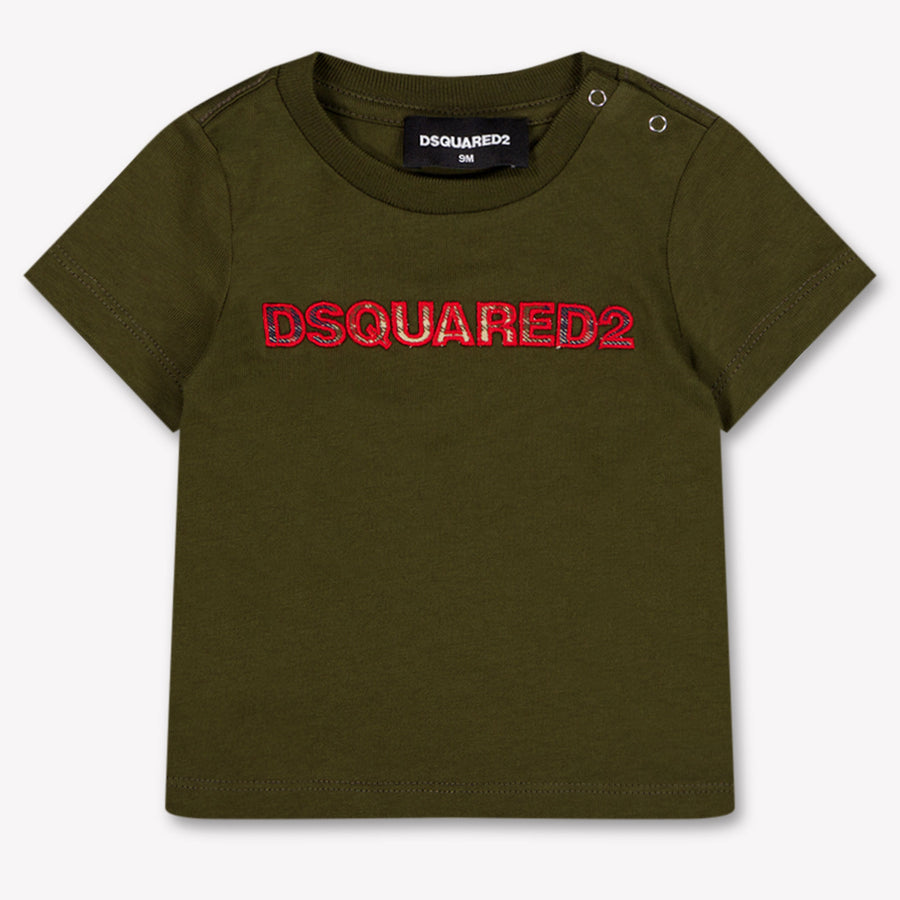 Dsquared2 Baby Boys T-Shirt in Army