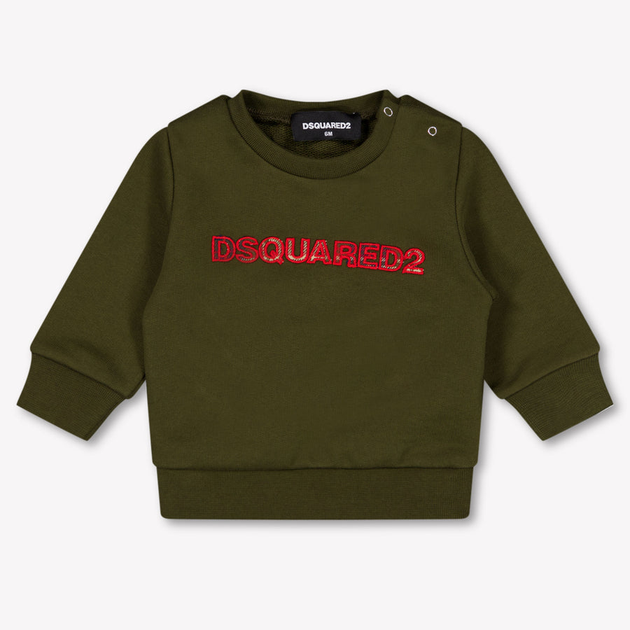 Dsquared2 Baby Boys Sweater in Army