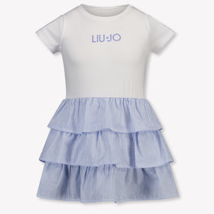 Liu Jo Kinder Meisjes Jurk In Licht Blauw