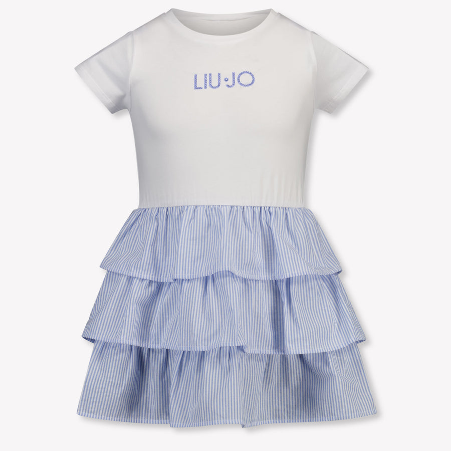 Liu Jo Kinder Meisjes Jurk In Licht Blauw