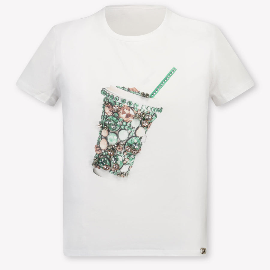 Liu Jo Kinder Meisjes T-Shirt In Wit