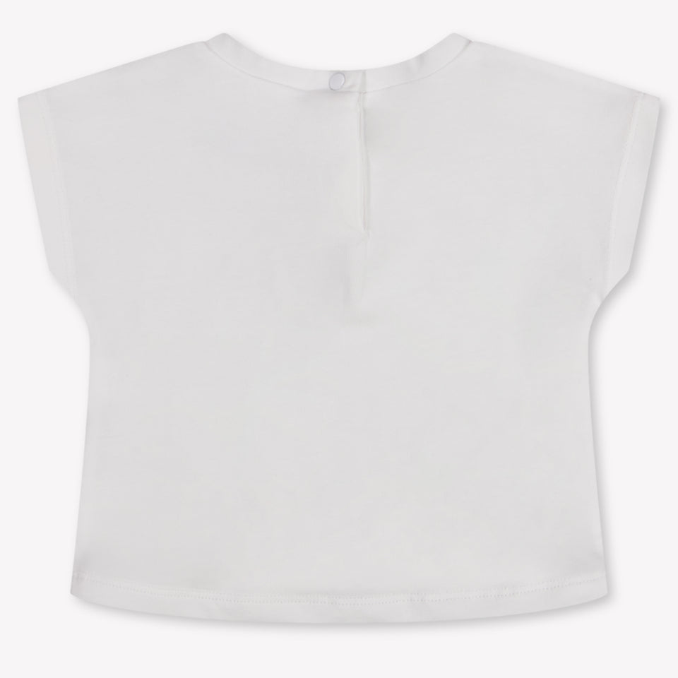 Liu Jo Baby Meisjes T-Shirt In Wit