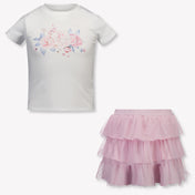 Liu Jo Kids Girls Set In White