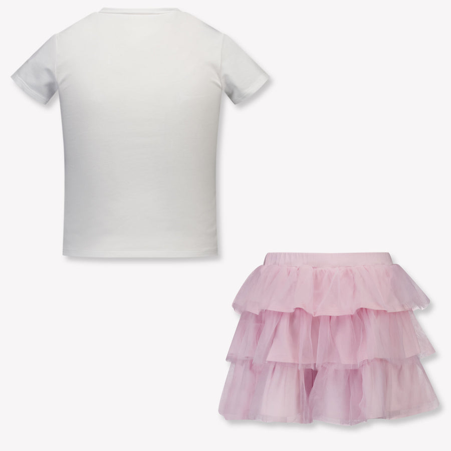 Liu Jo Kids Girls Set In White
