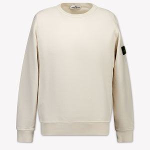 Stone Island Kinder Jongens Trui In Off White