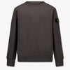 Stone Island Kids Boys Sweater In Anthracite
