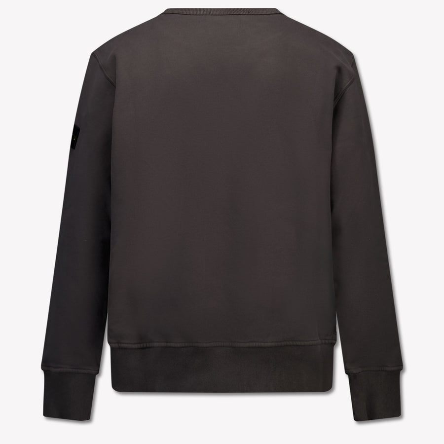 Stone Island Kids Boys Sweater In Anthracite