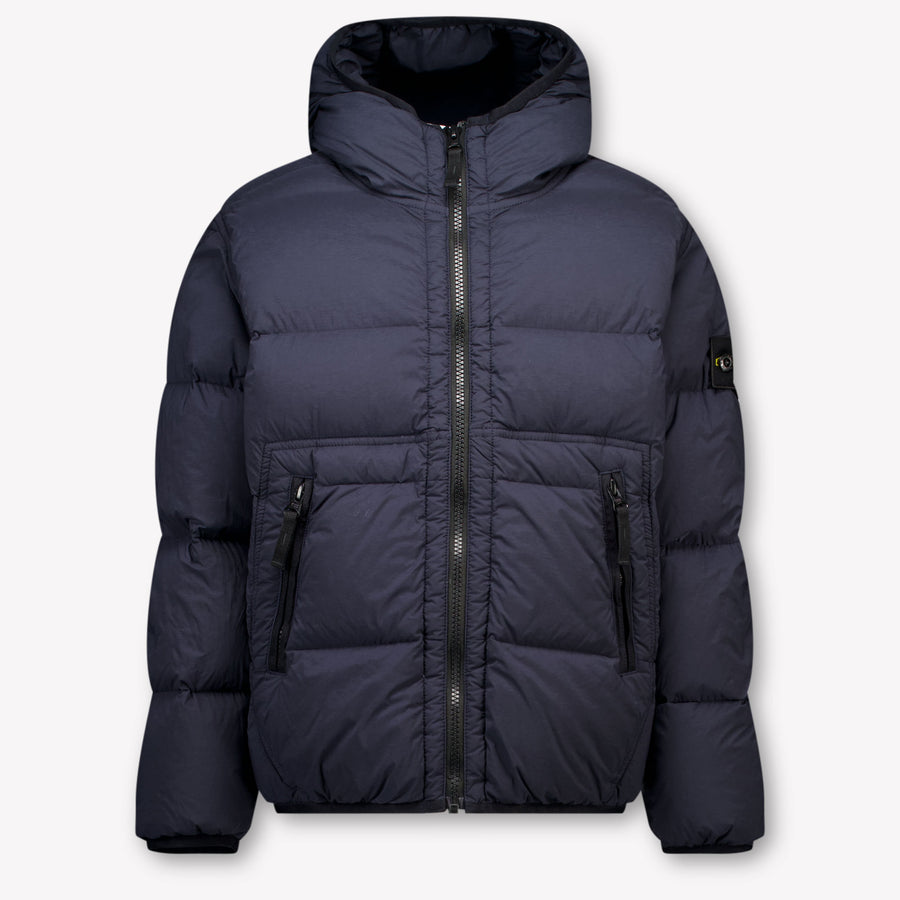 Stone Island Kinder Jongens Winterjas In Navy