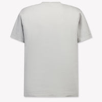 Stone Island Kinder Jongens T-Shirt In Licht Grijs