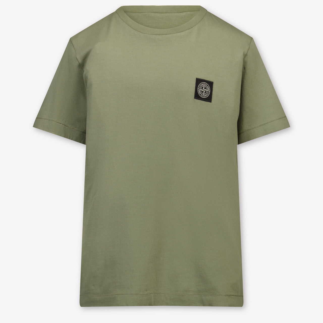 Stone Island Kinder Jongens T-Shirt In Taupe