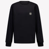 Stone Island Kids Boys T-Shirt In Black