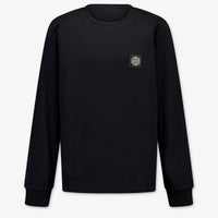 Stone Island Kids Boys T-Shirt In Black