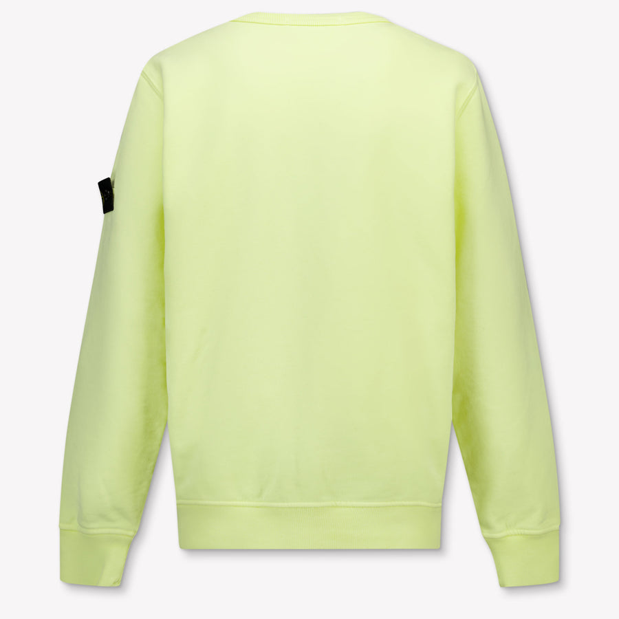 Stone Island Boys Sweater in Yellow