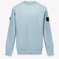 Stone Island Kinder Jongens Trui In Licht Blauw