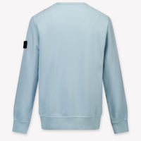 Stone Island Kinder Jongens Trui In Licht Blauw