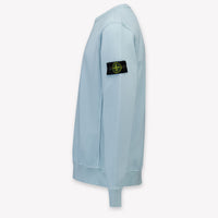 Stone Island Kinder Jongens Trui In Licht Blauw