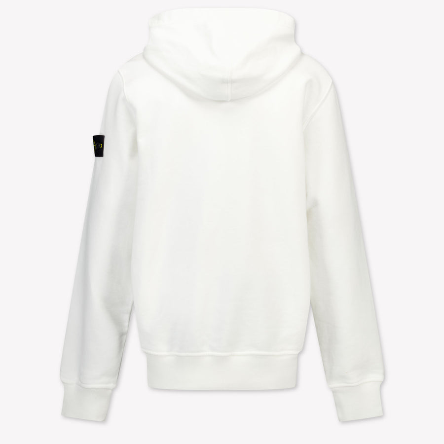 Stone Island Kinder Jongens Trui In Wit