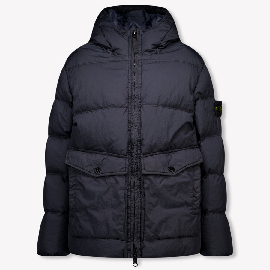 Stone Island Kinder Jongens Winterjas In Navy