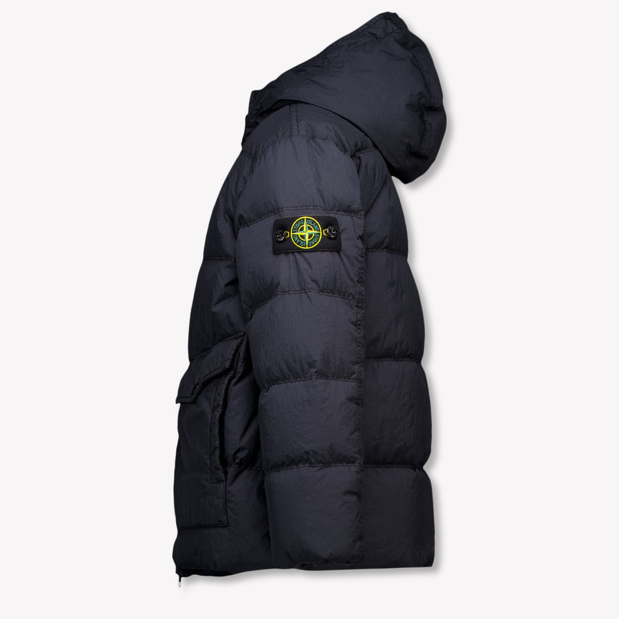 Stone Island Kids Boys Jackets In Navy