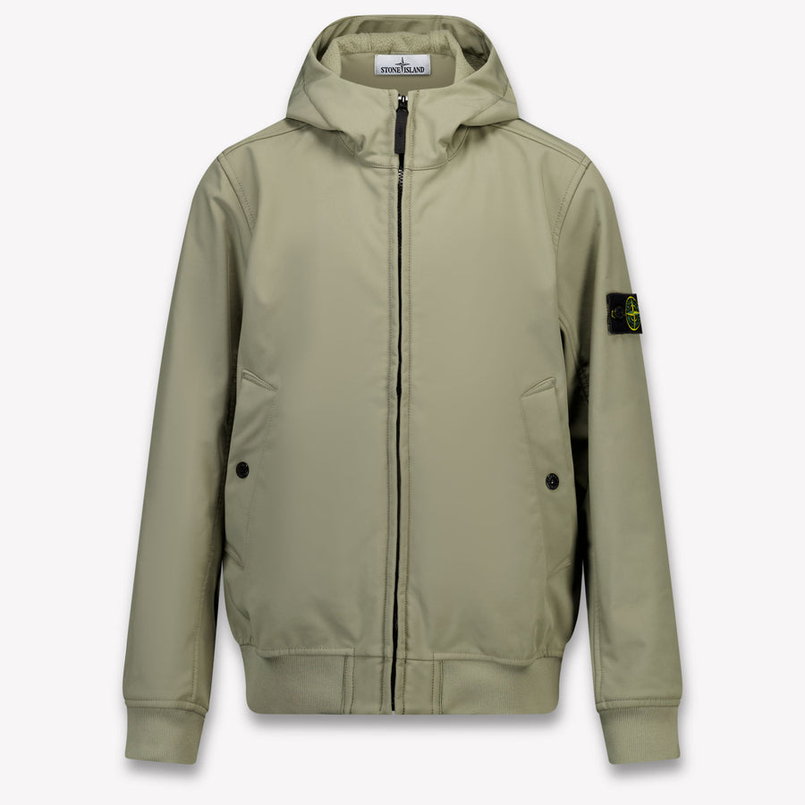 Stone Island Kids Boys In between jacket Taupe