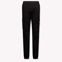 Stone Island Kids Boys Pants In Black