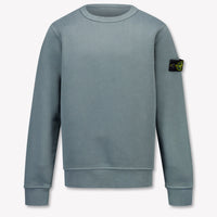 Stone Island Kids Boys Sweater In Blue